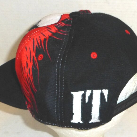 IT The Movie Pennywise Snapback Adjustable Hat HAS STAINS SPOTS PLEASE READ - Picture 3 of 9
